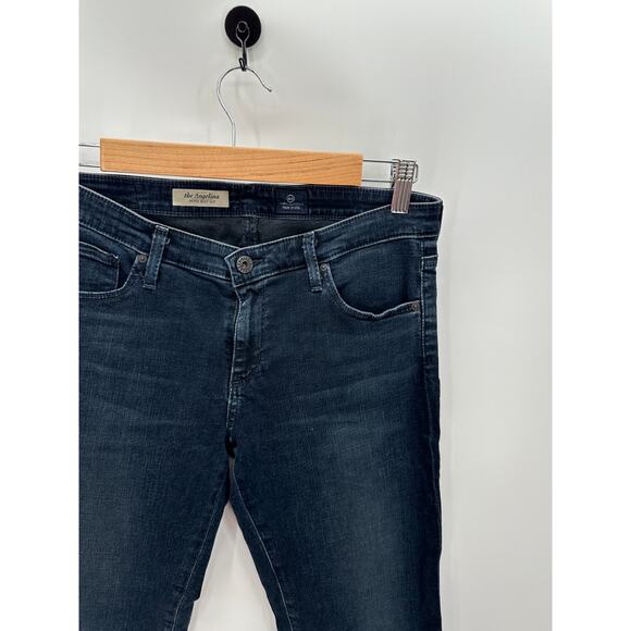 Adriano Goldschmied AG Dark Wash The Angelina Petite Boot Cut Denim Jeans 29R - Picture 6 of 9